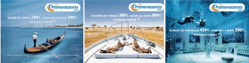 Promovacances s'affichera à Nantes, Lyon et Paris Promovacances s'affichera à Nantes, Lyon et Paris