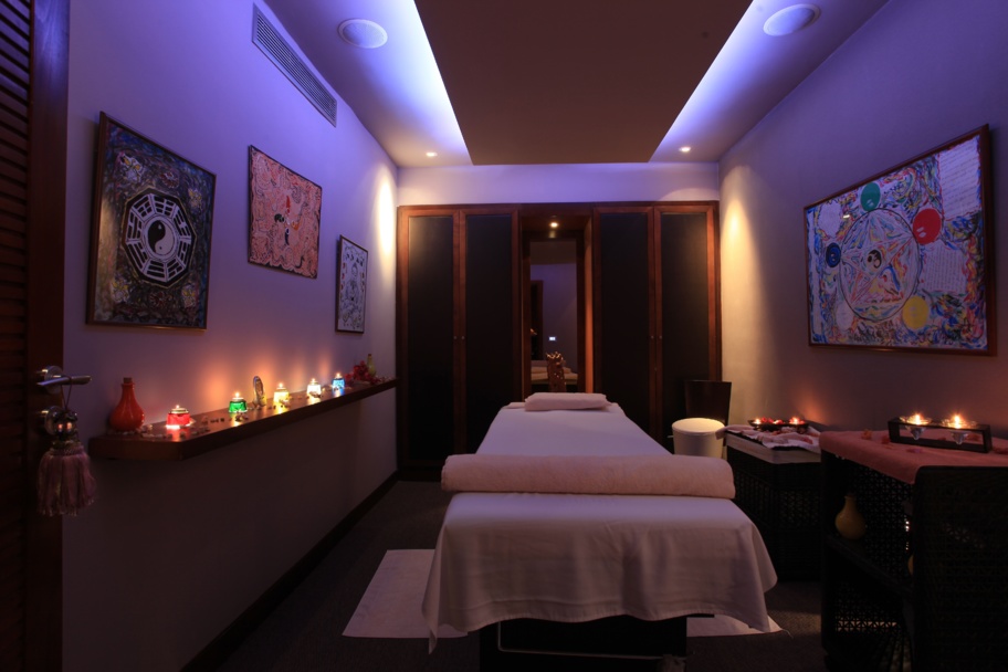 Une cabine du Spa Athénée Thalgo - DR