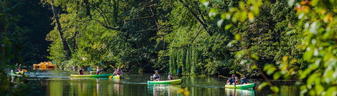 Canoë barrage © OT Pays de Falaise - Anibas Photography