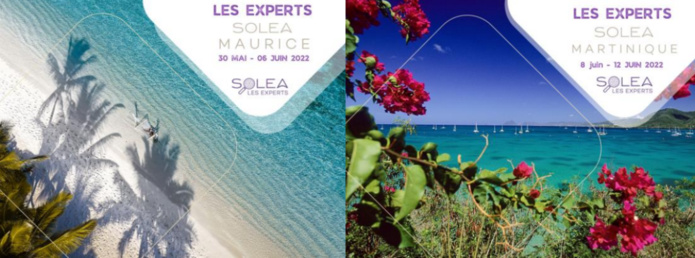 Deux éditions des "Experts Solea" se tiendront sur l'île Maurice et à la Martinique - @Solea Deux éditions des "Experts Solea" se tiendront sur l'île Maurice et à la Martinique - @Solea