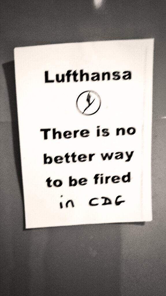Sur Twitter, les internautes ironisent sur la grève des pilotes de Lufthansa ©fredericmai