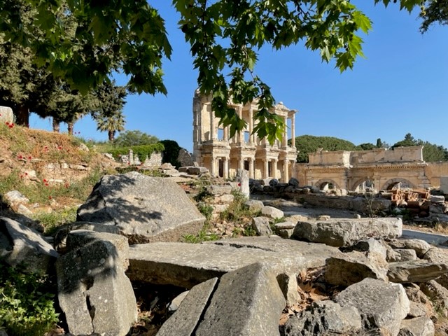 Ephèse. La bibliothèque de Celsus - DR : C.H.