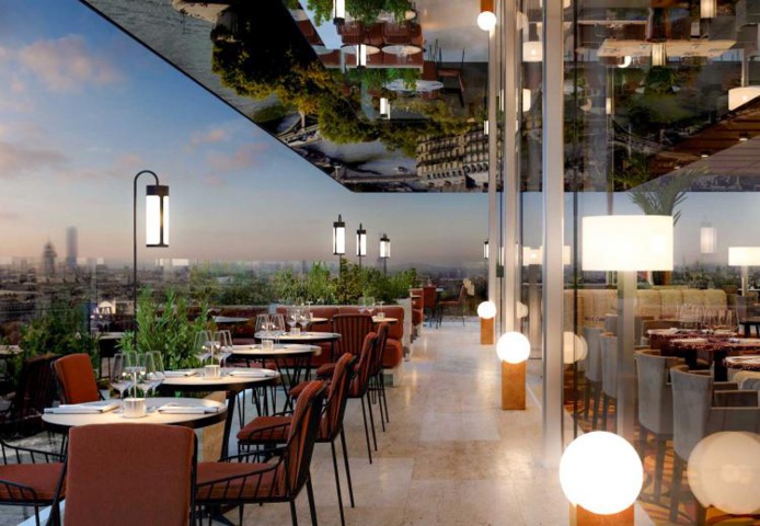 La vue la plus incroyable de Paris depuis le restaurant terrasse du SO by Enismore (©Accor) La vue la plus incroyable de Paris depuis le restaurant terrasse du SO by Enismore (©Accor)
