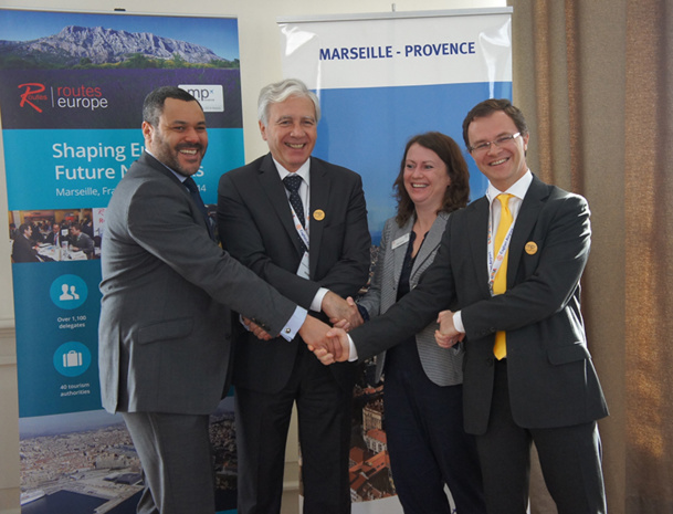 Pour Marseille Provence, Routes Europe est l'occasion de montrer tous les atouts de la région et de son aéroport - DR : C.E.
