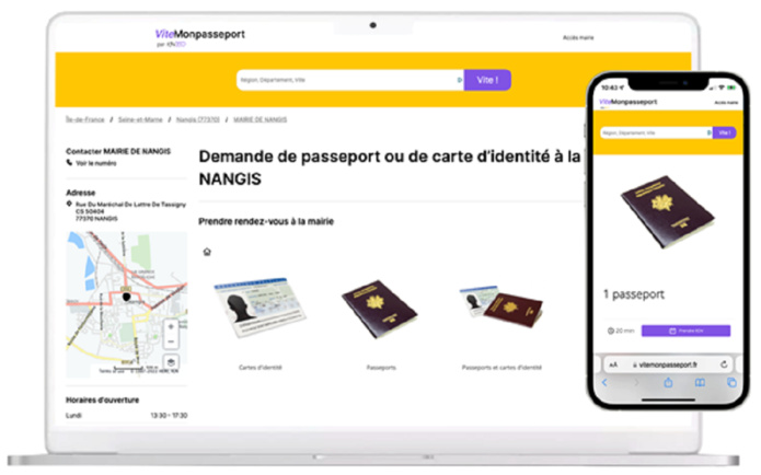 ViteMonpasseport recense toutes les mairies et permet la prise de RDV en ligne - @RDV360 ViteMonpasseport recense toutes les mairies et permet la prise de RDV en ligne - @RDV360