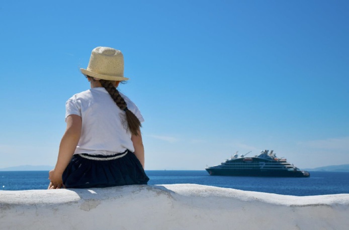 Ponant s'associe à la fondation Maud Fontenoy pour l'animation de son club enfants - DR : Ponant