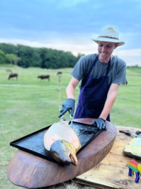 Des produits de qualité servi au barbecue (©Thoiry) Des produits de qualité servi au barbecue (©Thoiry)