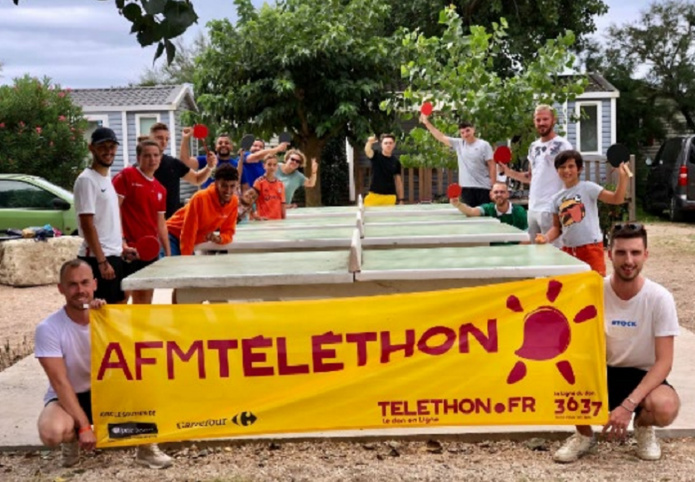 Cet été, les campings se remettent aux couleurs du Téléthon - @AFMTéléthon