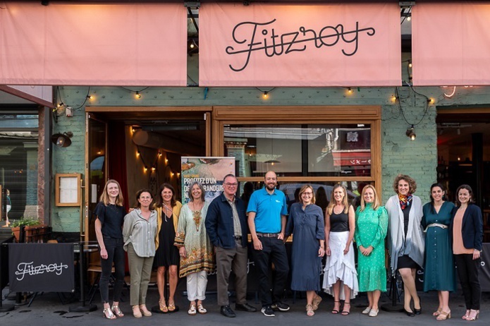 Les représentants de Tourism Australia et d'Article 11, mardi 14 septembre, à Paris. Les représentants de Tourism Australia et d'Article 11, mardi 14 septembre, à Paris.