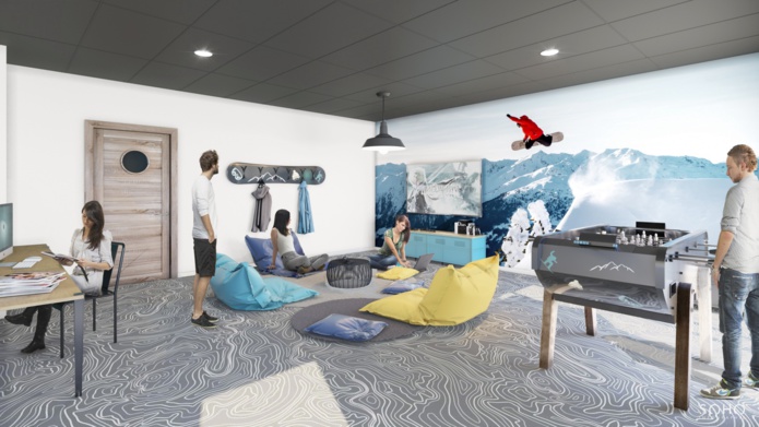 Une salle commune pour les rencontres entre familles (©mmv) Une salle commune pour les rencontres entre familles (©mmv)