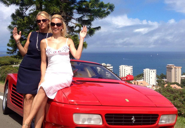 Géraldine Guigue et Céline Naville participeront au Rallye des Princesses, à bord d’une voiture d’époque, entre Paris et Saint Tropez - DR : Princesses.cn