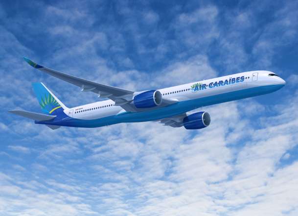 Air Caraïbes doit trouver de nouveaux relais de croissance pour positionner ses futurs A 350, commandés il y a quelques mois et dont les premiers [devraient être livrés à partir de 2016 -Copyright AIRBUS SAS 2013