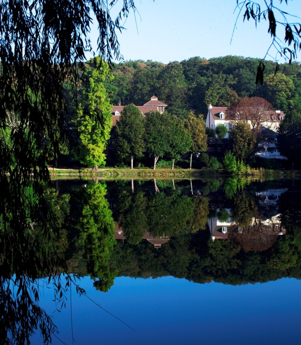 Les Etangs de Corot pied dans l'eau