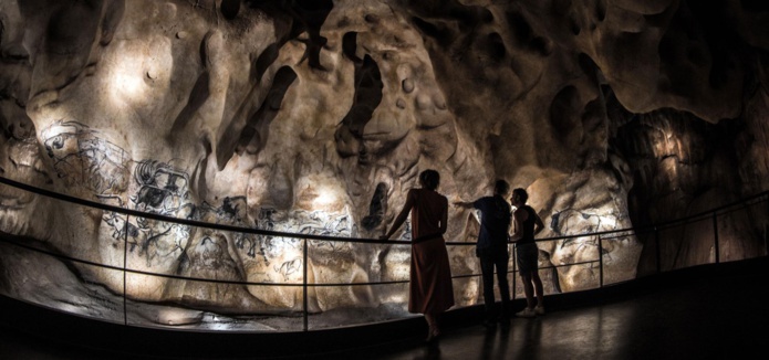 Grotte Chauvet 2 à Pont d'Arc en Ardèche (©Denis Pourchet - ADT07)