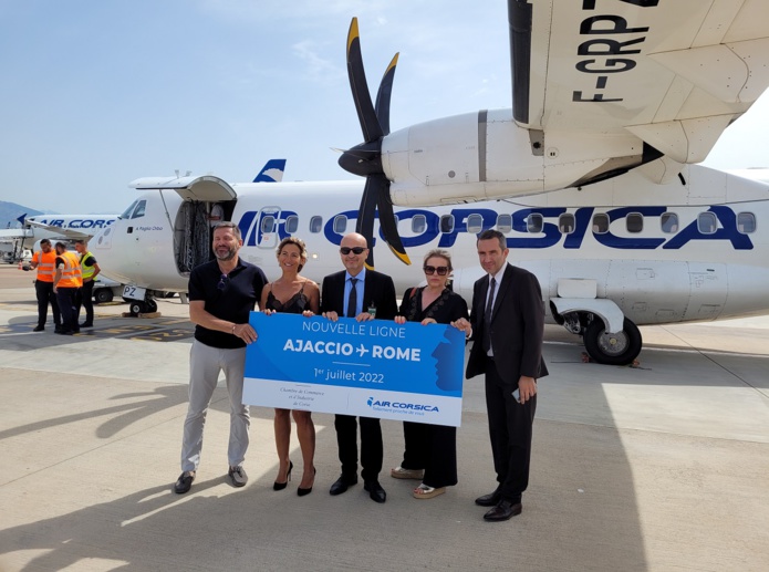Air Corsica a signé un partage de code avec la compagnie ITA Airways - DR Air Corsica a signé un partage de code avec la compagnie ITA Airways - DR