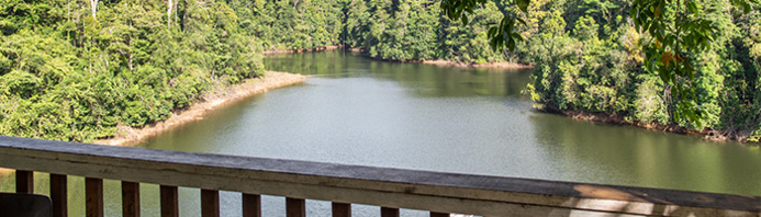 © Office de Tourisme des Savanes / Vue panoramique du Lac de Petit Saut