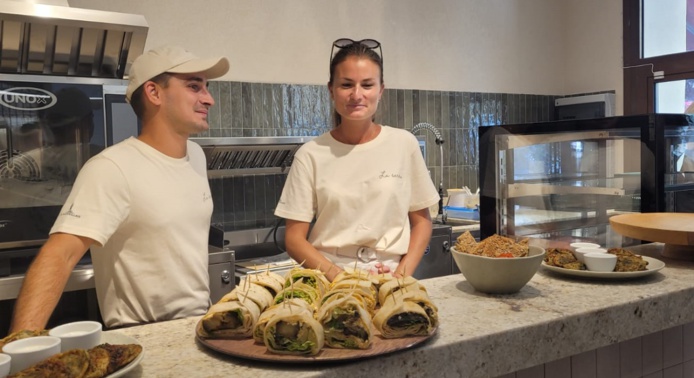 Avec La Serre, Camille Mohr et Marc Moroni proposent une cuisine végétarienne, à partir de produits locaux et de saison, une carte qui évoluera au fil de l’année, avec un bar à jus et smoothies tout au long de la journée - DR : A.B.