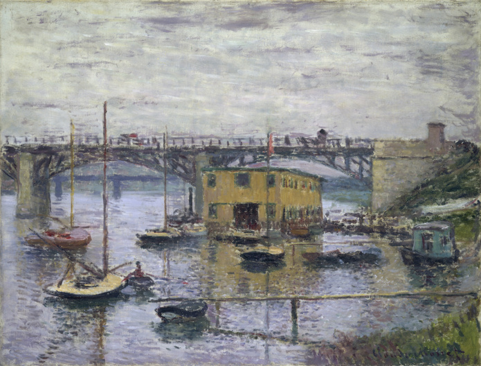 Claude Monet - Pont à Argenteuil par un jour gris (©Wikipedia)