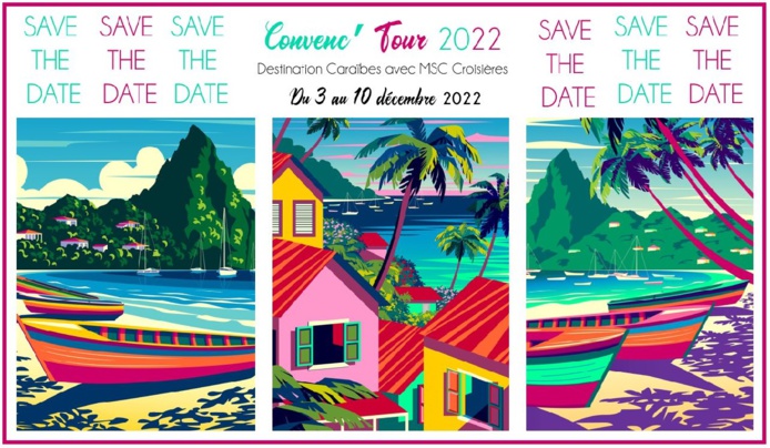 Le Convenc'Tour se déroulera dans les Caraïbes à bord d'un navire MSC Croisières - DR Le Convenc'Tour se déroulera dans les Caraïbes à bord d'un navire MSC Croisières - DR