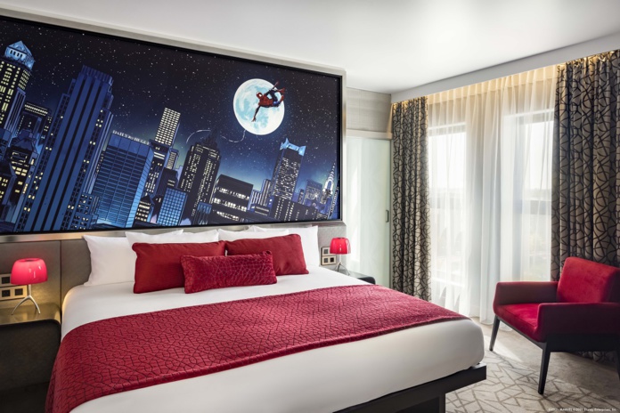 Le Disney Hotel New York - The Art of Marvel, idéal pour prolonger l'expérience Avengers - DR : Disneyland Paris