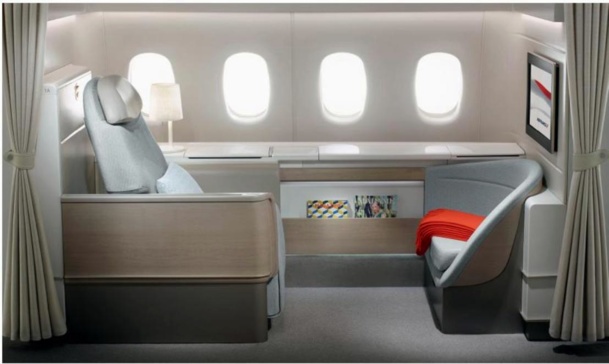 Air France's new La Première : More than just a seat, a private suite...