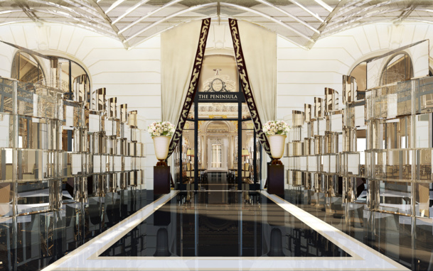 L'hôtel Peninsula Paris ouvrira ses portes le 1er août prochain - DR Peninsula L'hôtel Peninsula Paris ouvrira ses portes le 1er août prochain - DR Peninsula