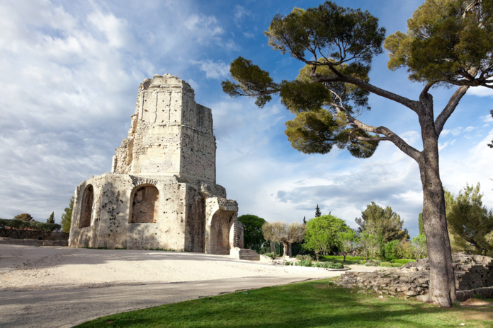 La Tour Magne, un formidable point de vue sur la ville en contrebas (©DR)