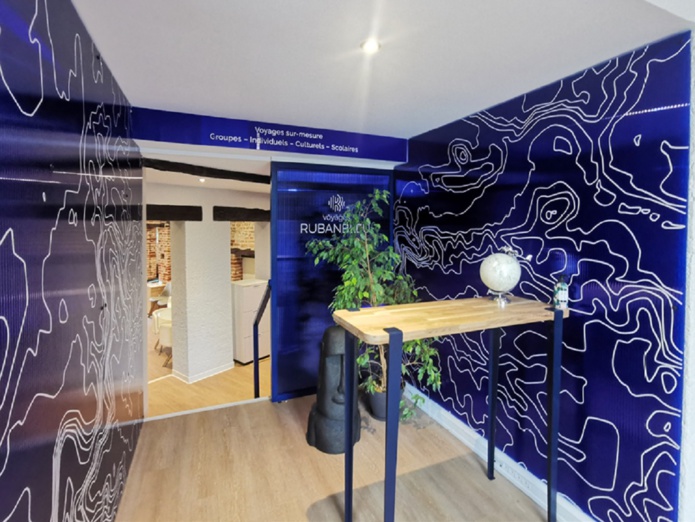 L'agence d'Albi a déménagé en juillet 2021 place Lapérouse, au cœur du quartier culturel des Cordeliers. Elle est la première agence rénovée aux nouvelles couleurs du Groupe - DR : Voyages Ruban Bleu L'agence d'Albi a déménagé en juillet 2021 place Lapérouse, au cœur du quartier culturel des Cordeliers. Elle est la première agence rénovée aux nouvelles couleurs du Groupe - DR : Voyages Ruban Bleu
