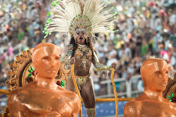 Centre névralgique du Carnaval de RIo : le Sambodrome qui accueille tous les ans quelque 90 000 spectateurs ayant déboursé jusqu’ à 500 dollars - Depositphotos.com Auteur mmedp