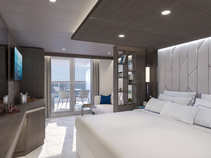 Explora Journeys : l'armateur souhaite créer des « Homes at Sea », conçus comme "des cocons en mer luxueux, reposants et spacieux" - DR Explora Journeys Explora Journeys : l'armateur souhaite créer des « Homes at Sea », conçus comme "des cocons en mer luxueux, reposants et spacieux" - DR Explora Journeys