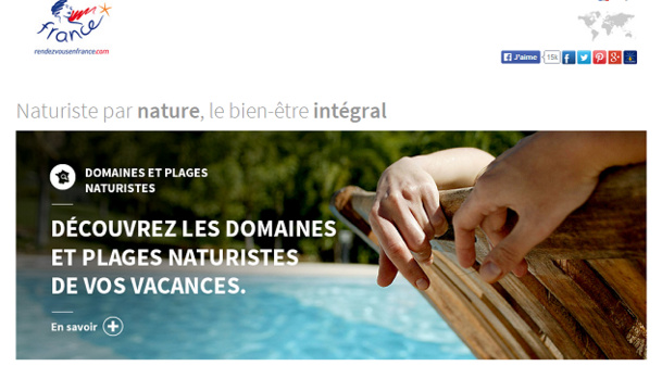 La campagne "Naturiste par nature" fait son retour - Capture d'écran