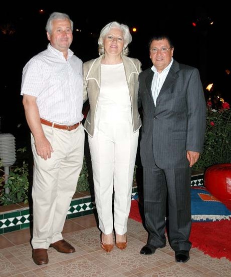 François-Xavier de Boüard, Président de Sélectour, Martine Granier, Directeur Général de Sélectour, Ali Chaoui, Président du groupe Royal Tours / Exceltours