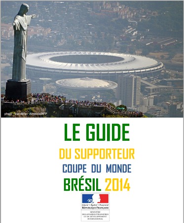 Le Guide du Supporteur pour la Coupe du Monde 2014 a été présenté par Fleur Pellerin dans les locaux du journal "L'équipe" - DR