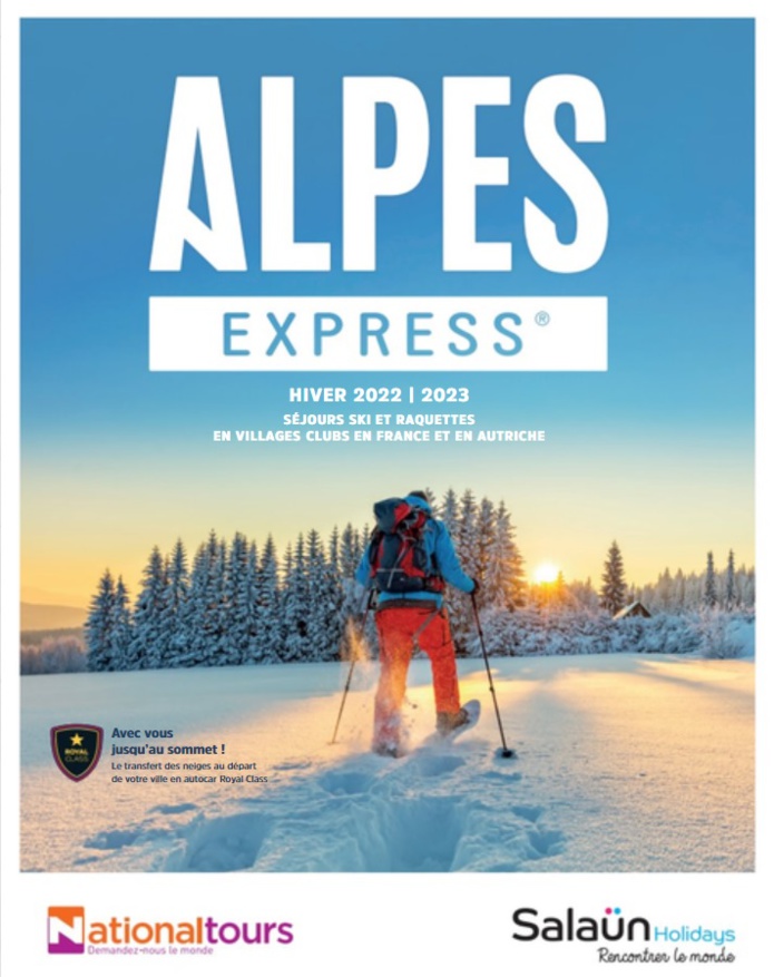 La nouvelle brochure Alpes Express de Salaün Holidays - DR La nouvelle brochure Alpes Express de Salaün Holidays - DR