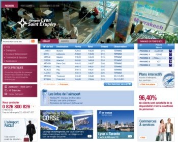 Aéroports de Lyon lance une nouvelle version de son site internet