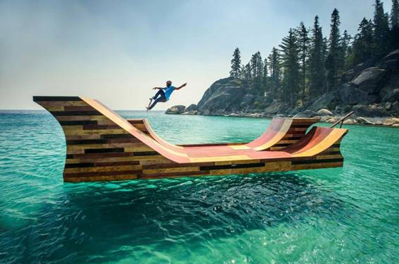 Parmi les 24 vidéos diffusées durant la première phase de la campagne, la plus populaire est celle de la Rampe de Skate Flottante de Bob Burnquist sur le Lac Tahoe.