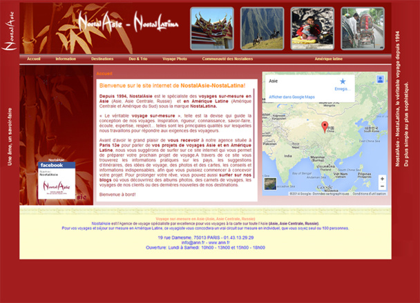 NostalAsie : un savoir-faire sur mesure sur l'Asie et l'Amérique Latine NostalAsie : un savoir-faire sur mesure sur l'Asie et l'Amérique Latine