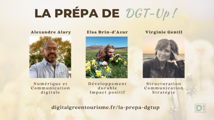 Les membres du collectif qui portent la prépa DGT'UP Les membres du collectif qui portent la prépa DGT'UP