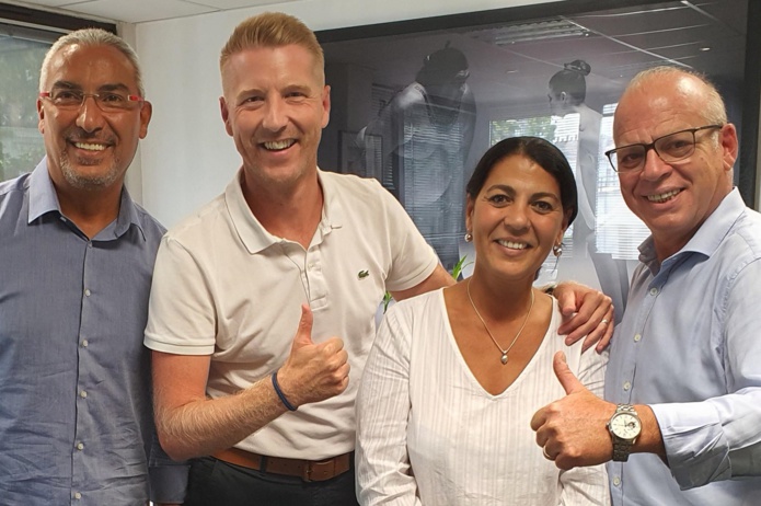 Raouf Benslimane, Matthieu Brousseau, Faiza Naoum et Ange Derment - DR Raouf Benslimane, Matthieu Brousseau, Faiza Naoum et Ange Derment - DR