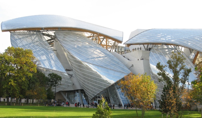 La fondation Louis Vuitton, plusieurs fois nommées aux RVA (©wiki)