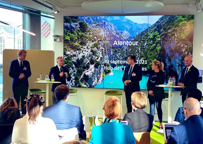 En septembre 2021, lancement officiel à la Banque des Territoires par l'ex-ministre Jean-Baptiste Lemoyne (©BC)