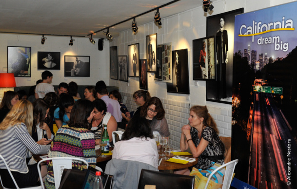 Ambiance studieuse pour le workshop de Visit California. DR Alexandre Nestora. Ambiance studieuse pour le workshop de Visit California. DR Alexandre Nestora.