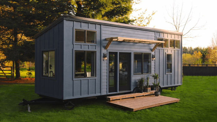 Tiny House à partir d'un container (©TinyHouse Lovers) Tiny House à partir d'un container (©TinyHouse Lovers)