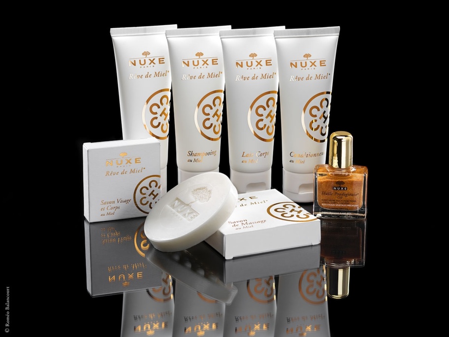 Ligne "Reve de Miel" en produits d'accueil