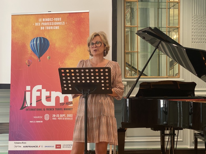 Laurence Gaborieau, Reed Exhibitions France, directrice de l'IFTM Top Resa (©BC) Laurence Gaborieau, Reed Exhibitions France, directrice de l'IFTM Top Resa (©BC)