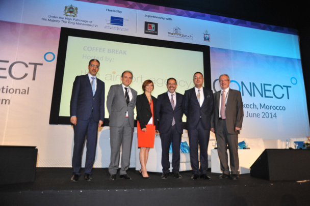 The opening ceremony of the Marrakech Connect room. Connect DR 2014.
