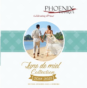 Nouvelle Brochure « Lune de Miel 2014-2015 » de Phoenix Voyages. DR Nouvelle Brochure « Lune de Miel 2014-2015 » de Phoenix Voyages. DR
