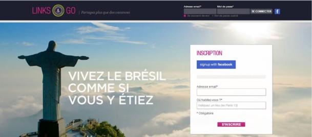 Links&Go, le site qui vous rapproche de vos voisins de vacances. Links&Go, le site qui vous rapproche de vos voisins de vacances.