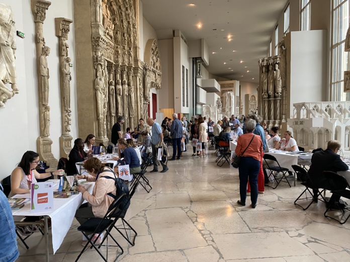 Les allées de la Cité de l'architecture fortement animées (©DR) Les allées de la Cité de l'architecture fortement animées (©DR)