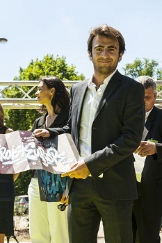 Lucas Schmitter, fils de Patrick ayant intégré la compagnie en tant que responsable E-Commerce a représenté la famille et a reçu le prix au Port Autonome de Strasbourg - Photo DR Lucas Schmitter, fils de Patrick ayant intégré la compagnie en tant que responsable E-Commerce a représenté la famille et a reçu le prix au Port Autonome de Strasbourg - Photo DR